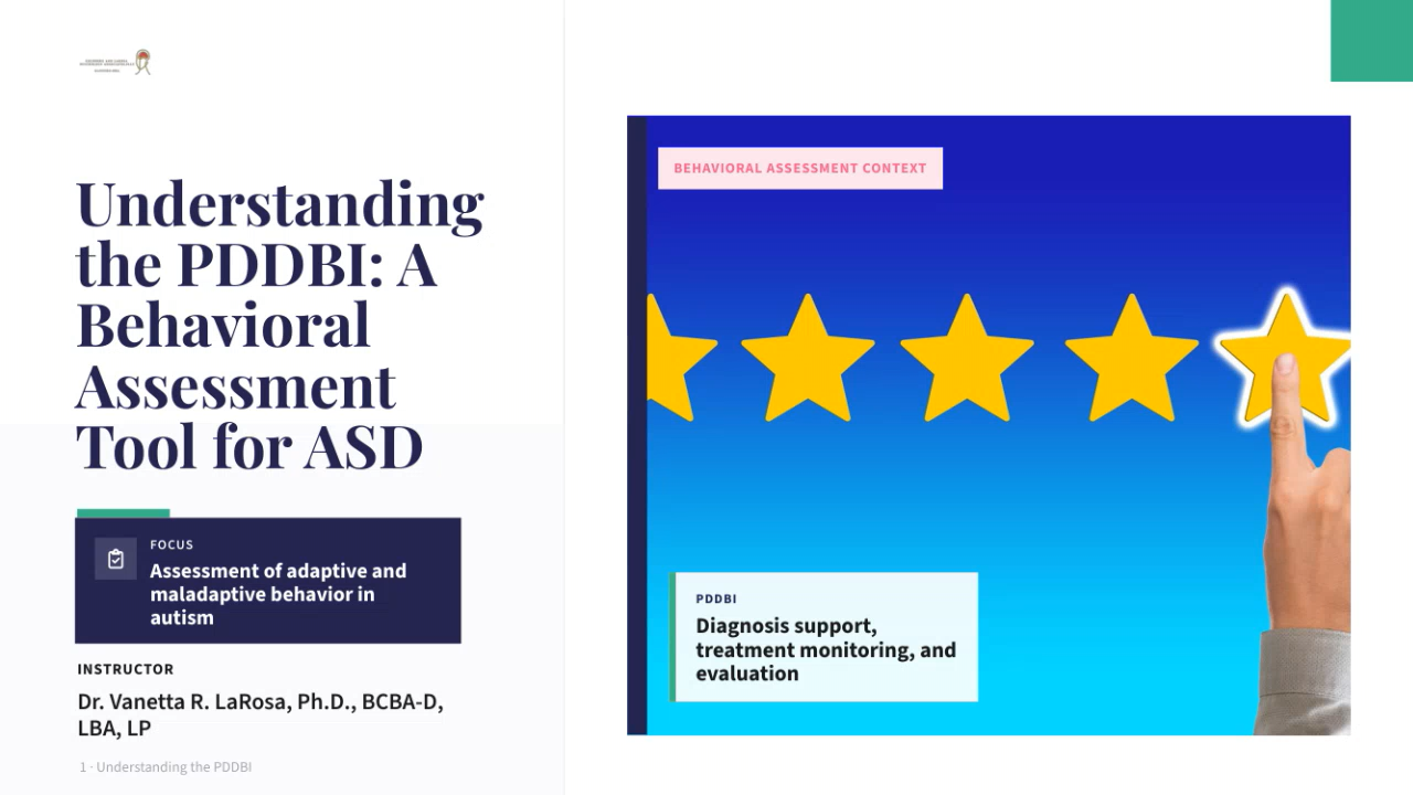 PDDBI Case Vignettes, Scoring, and Interpretation for BCBAs